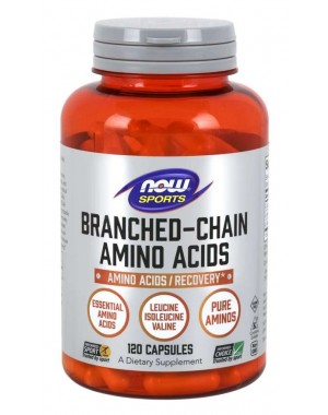 BCAA 800 mg 120 caps Now Foods