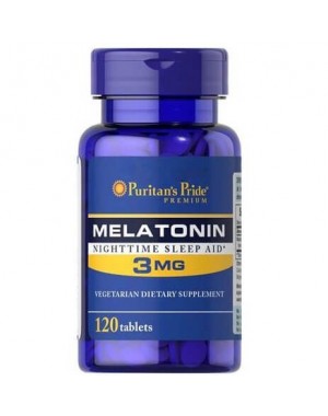 Melatonina 3 mg 120 tablets PURITANS Pride