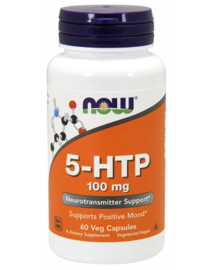 5 HTP 100mg 60 veg caps NOW Foods