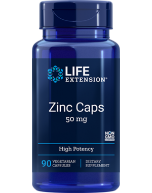 Zinco Caps 50 mg 90 vegetarian capsules LIFE Extension