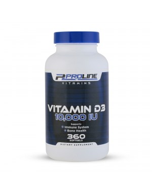 Vitamina D3 10.000 360 softgels PLV Proline Vitamins 