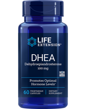 DHEA 100 mg 60 cápsulas LIFE Extension 