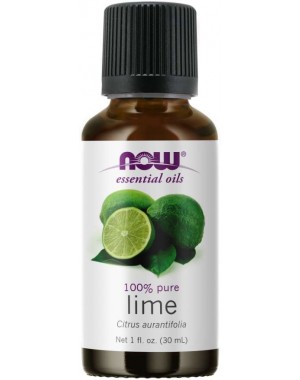 Óleo essencial de Lime Limão 1oz 30ml NOW Foods