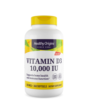 Vitamina D3 10.000 360s HEALTHY Origins