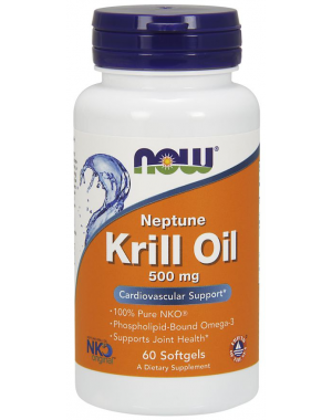Krill Oil 500mg 60 Softgels NOW Foods