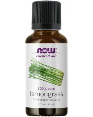 Óleo essencial de Lemongrass capim limão 1oz 30ml NOW Foods