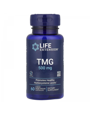 TMG 500 mg, 60 liq vegetarian Life Extension