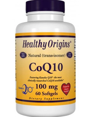CoQ10 100mg 60 softgels HEALTHY Origins