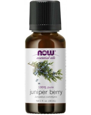 Óleo essencial de Juniper Berry zimbro 1oz 30ml NOW Foods