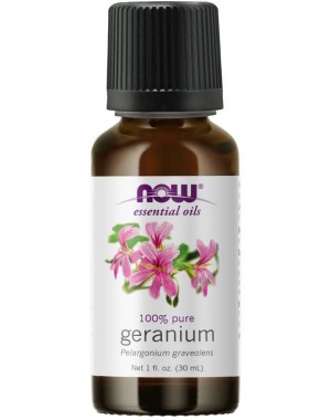 Óleo essencial de Geranium gerânio 1oz 30ml NOW Foods