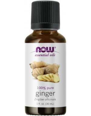 Óleo essencial de Ginger gengibre 1oz 30ml NOW Foods