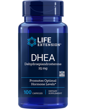 DHEA 25mg 100 caps LIFE Extension 