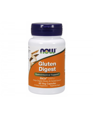 Gluten Digest 60 Veg Capsules NOW Foods 