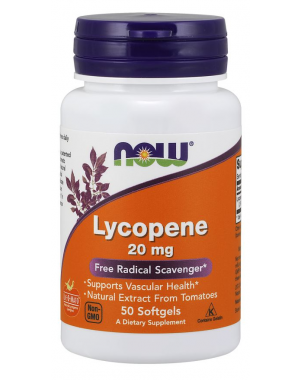 Lycopene 20 mg 50 Softgels NOW Foods