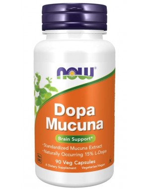 Dopa Mucuna 90 Veg Capsulas NOW Foods