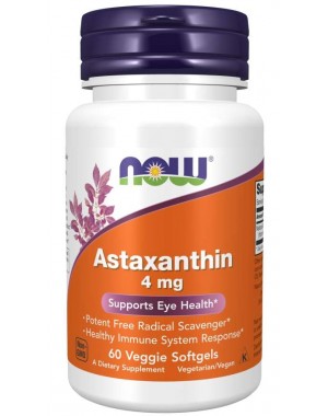 Astaxanthin 4 mg 60 Softgels NOW Foods