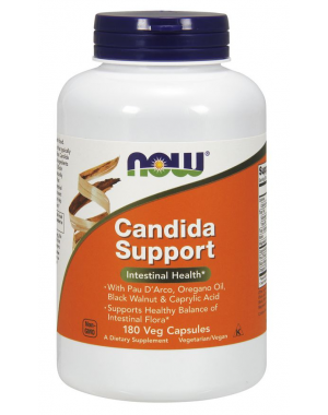 Candida Support 180 Veg Capsules NOW Foods