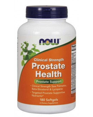 Prostate Health Clinical Strength Próstata 180 Softgels NOW Foods