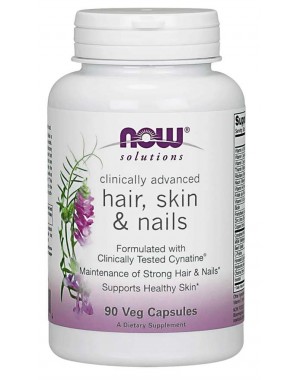 Hair Skin e Nails 90 cápsulas NOW Foods 