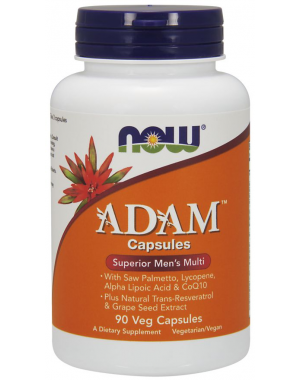 ADAM Men's Multiple Vitamin 90 Cápsulas NOW Foods