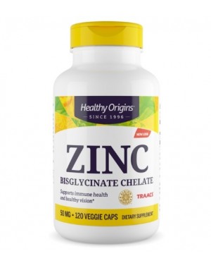 Zinco 50 mg 120 caps HEALTHY Origins