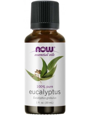 Óleo essencial de Eucaliptus Eucalipto 1oz 30ml NOW Foods