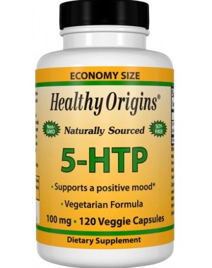 5 HTP 100mg 120 cápsulas HEALTHY Origins