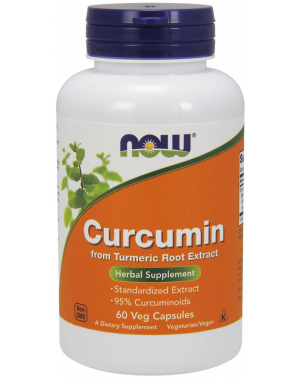 Curcumin 60 Veg Caps NOW Foods