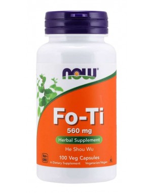 Fo-Ti 560 mg 100 Cápsulas NOW Foods
