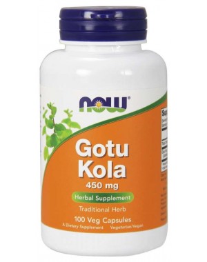 Gotu Kola 450 mg 100 Cápsulas NOW Foods
