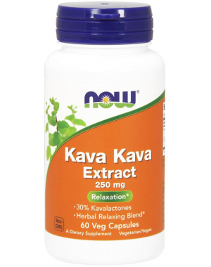 Kava Kava 250 mg Veg Capsules NOW Foods