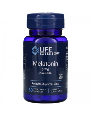 Melatonina 3mg 60 Lozenges LIFE Extension