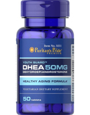 DHEA 50 mg 50 Tablets PURITANS Pride