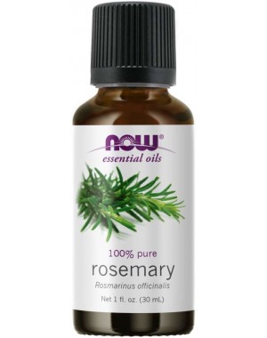 Óleo essencial de Rosemary alecrim 1oz 30 ml NOW Foods