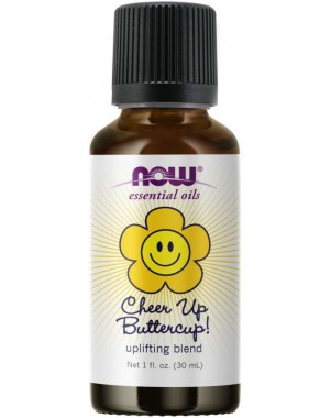 Óleo essencial blend Cheer up buttercup 1oz 30ml NOW Foods