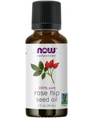 Óleo vegetal de Rose hip rosa mosqueta 1oz 30 ml NOW Foods  