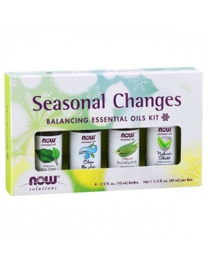 Óleos essenciais Kits Seasonal Changes Balancing 40ml NOW Foods