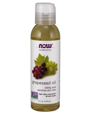Óleo de uva Grapeseed oil 4 oz 118ml NOW 