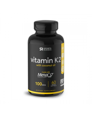 VITAMINA K2 MK 7 100mcg 60 veggie softgels SPORTS Research