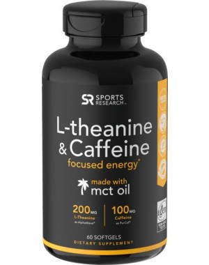 L Theanine Caffeine 60s SPORTS Research