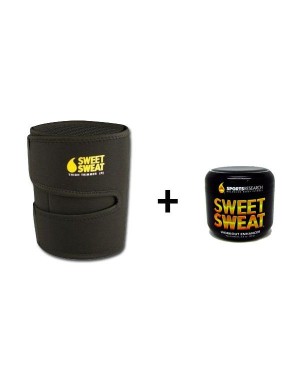 Cinta para as coxas Amarela + Sweet Sweat 99g