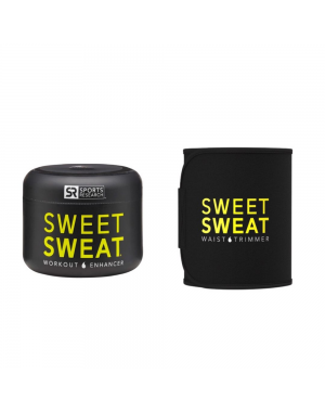 Sweet Sweat Stick 3.5 Oz + Waist Trimmer-Yellow-S-Original