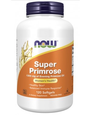 Super Primrose 1300 mg -120 Softgels Now 