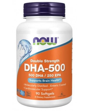 DHA 500mg 90 Softgels NOW Foods