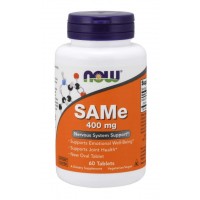 SAMe 400 mg 60 Comprimidos NOW Foods