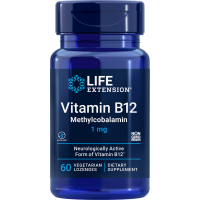 Metilcobalamina 1mg 60 pastilhas LIFE Extension