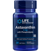 Astaxantina com Fosfolipídios 4mg 30 softgels LIFE Extension