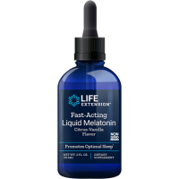 Melatonina Líquida Fast Acting 3mg 59ml LIFE Extension  