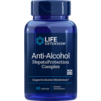 Anti Alcohol HepatoProtection Complex 60 veg cápsulas LIFE Extension