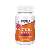 Vitamin D3 50.000 IU 50 Softgels NOW